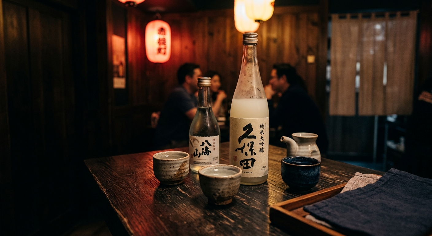 Sake selection 18B