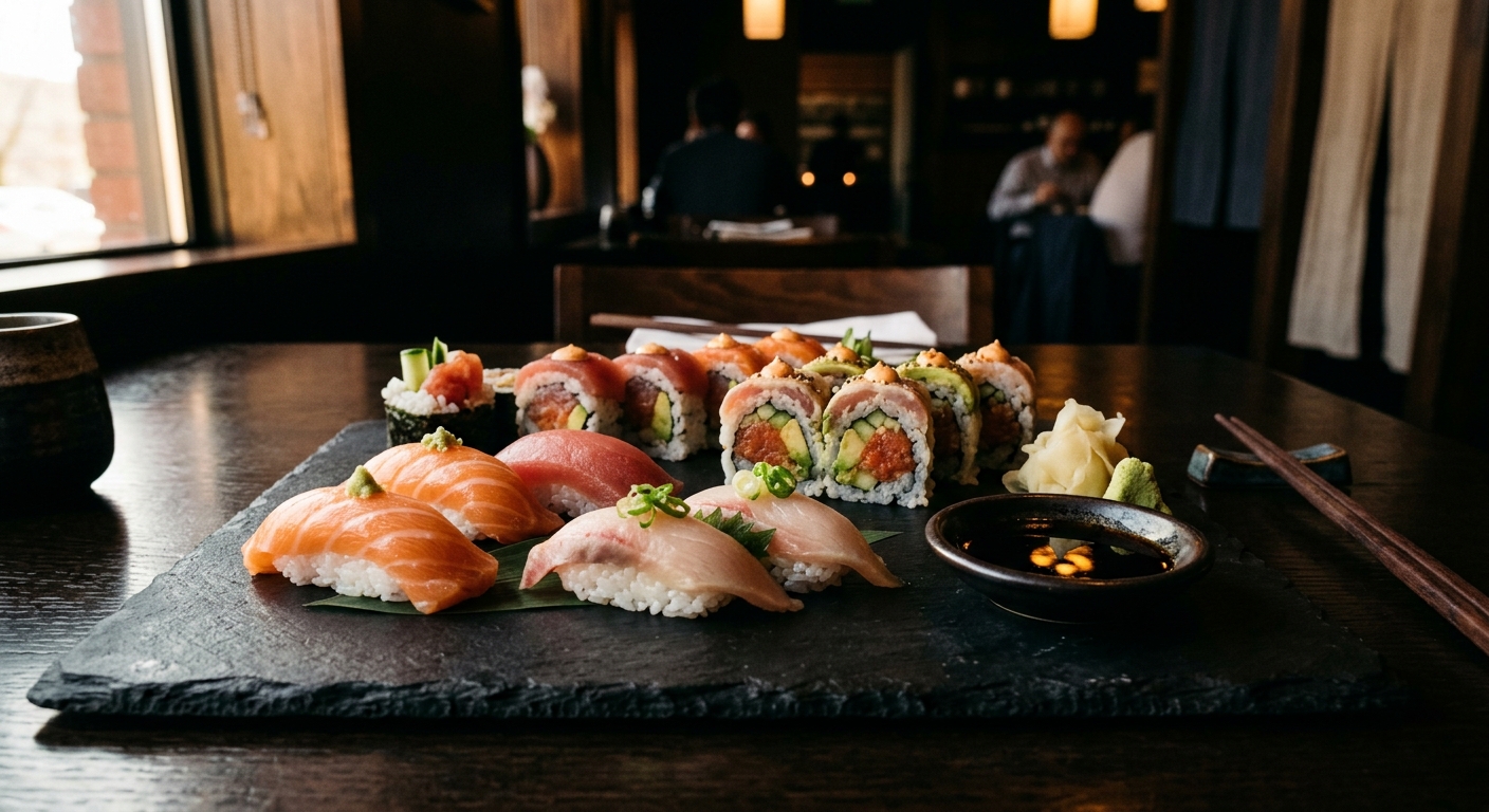 Piatto di sushi